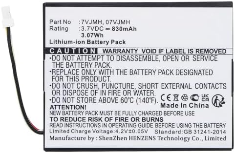 Synergy Digital Raid Controller Battery, Compatible with Dell PERC H710 Raid Controller, (Li-ion, 3.7V, 830mAh) Ultra High Capacity, Replacement for Dell 070K80 Battery|B07JKPYQC5