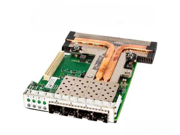 068M95 - Dell X710 Quad-Ports 10GbE SFP+ PCI-Express 2.0 x8 Rack Network Daughter Card (RNDC)