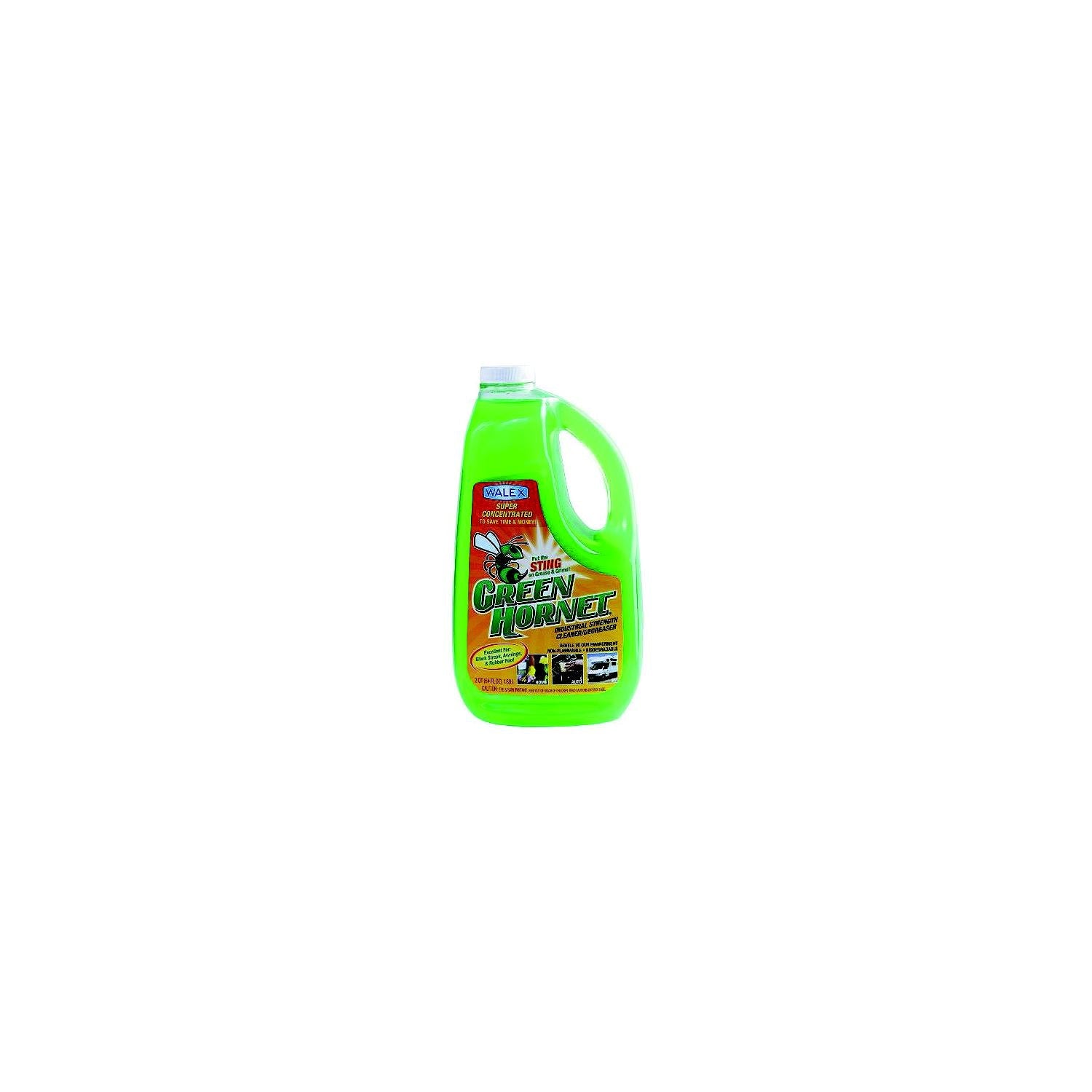 Walex Products GH64OZ Walex Green Hornet Industrial Strength Cleaner/Degreaser, 64 oz.