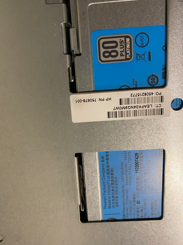 750678-001 - V4 775400-001 HP DL360/DL380 GEN 9 SYSTEM BOARD