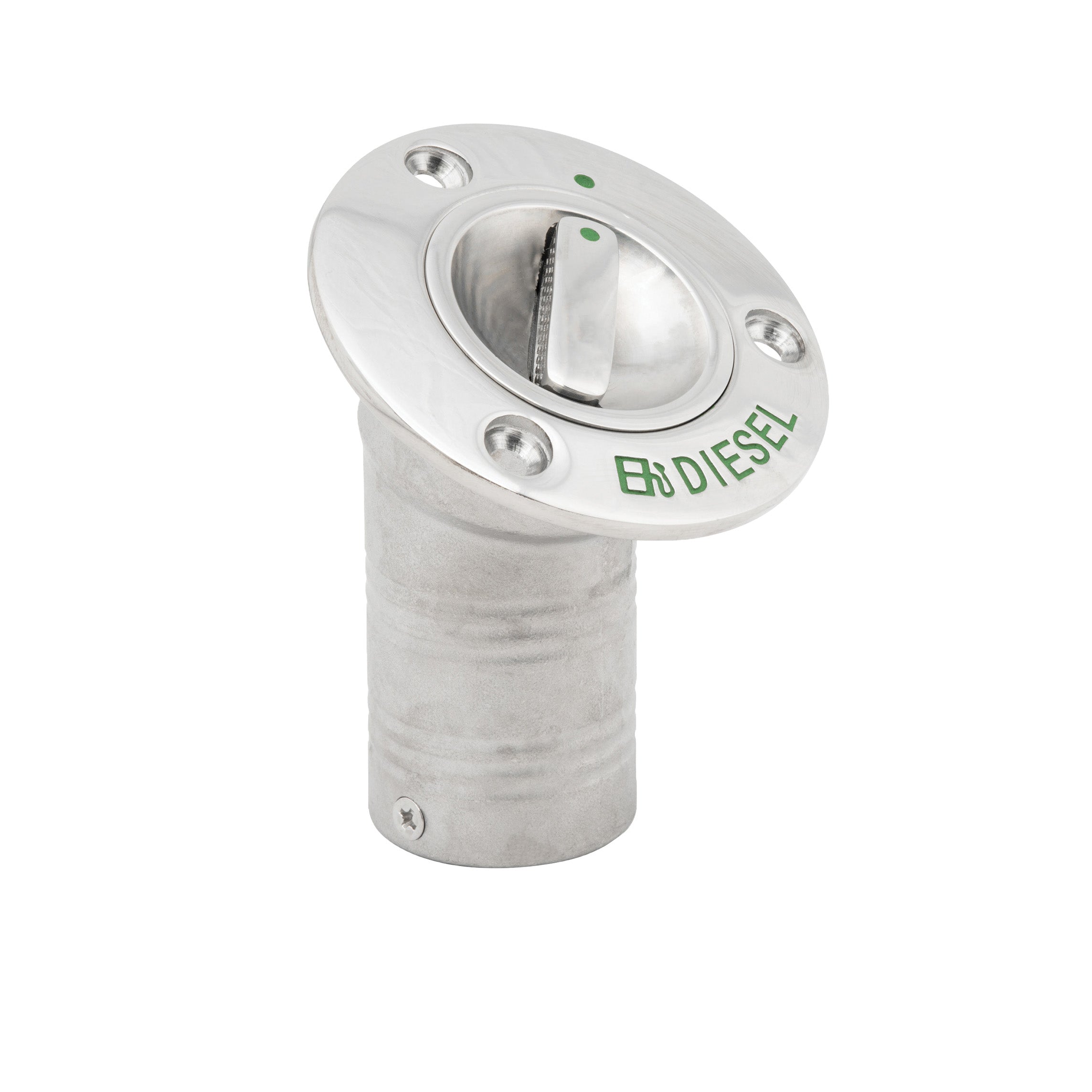 Whitecap 30 Degree EPA Pull-Up Deck Fill 6124AEPA 6395AEPA Diesel Stainless Steel
