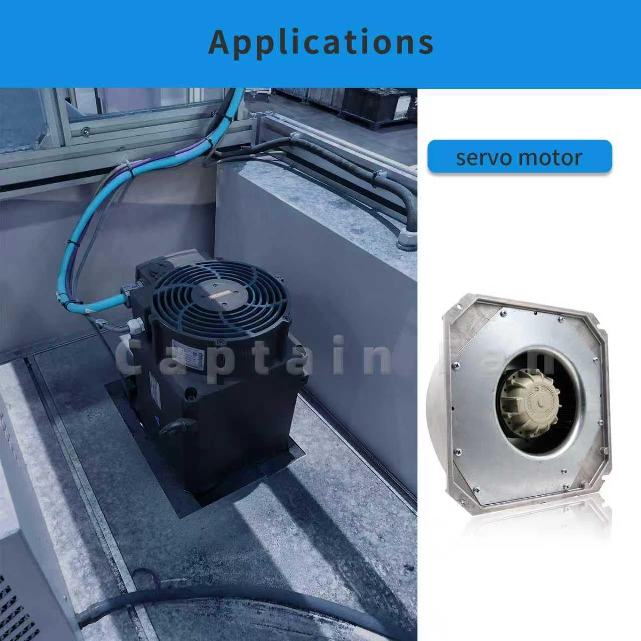 Original Ziehl-abegg RF22P-2DK.3F.5R 400V for Siemens Inverter Centrifugal Fans - aloinfousa.com