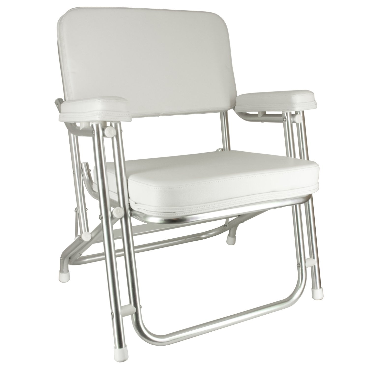 Springfield 1080021 Deck Folding Chair, White