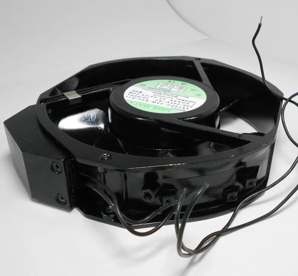 NMB-MAT 5915PC-20W-B20-S11 200-240V 23-44/25-44W 172mm x150mm x 38mm Full Metal High Temperature Resisitant Cooling Fan
