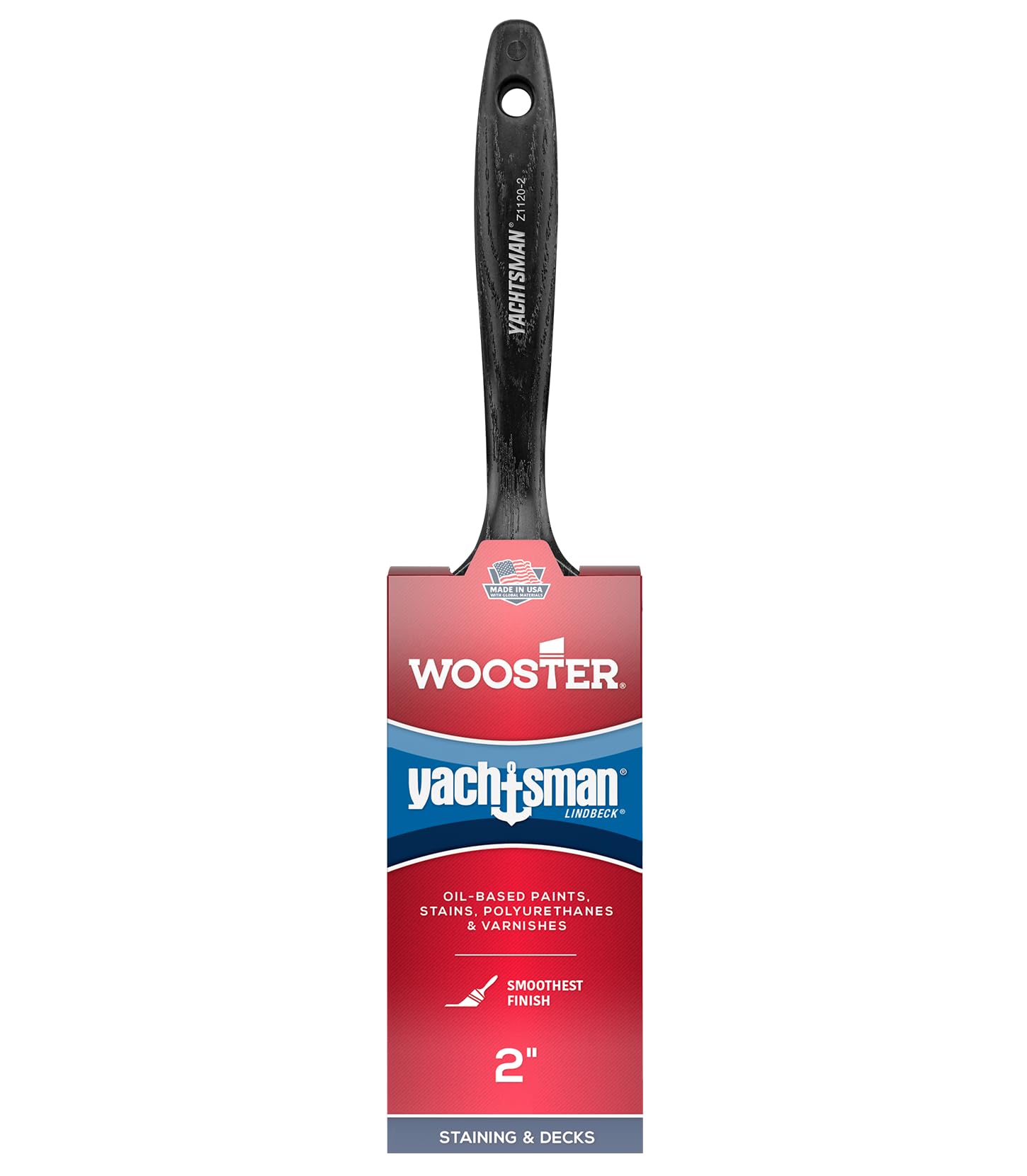 Wooster Brush Z112020 2" Yachtsman Brush