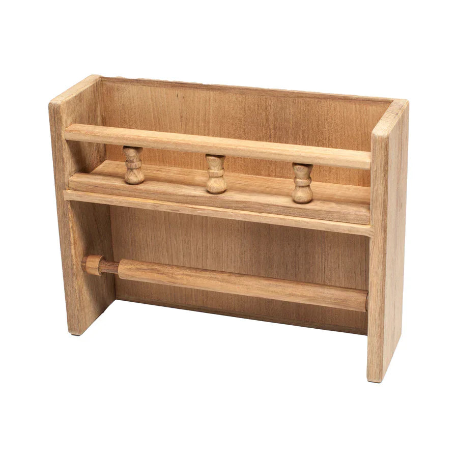Whitecap 62446 Spice Rack With Paper Towel Holder
