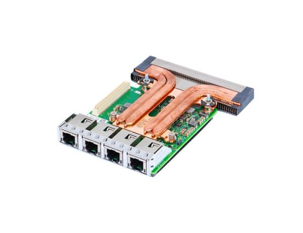 540-BBUY - Dell Intel X550-T4 10Gb Sfp+ Quad Port Rack Network Daughter Card