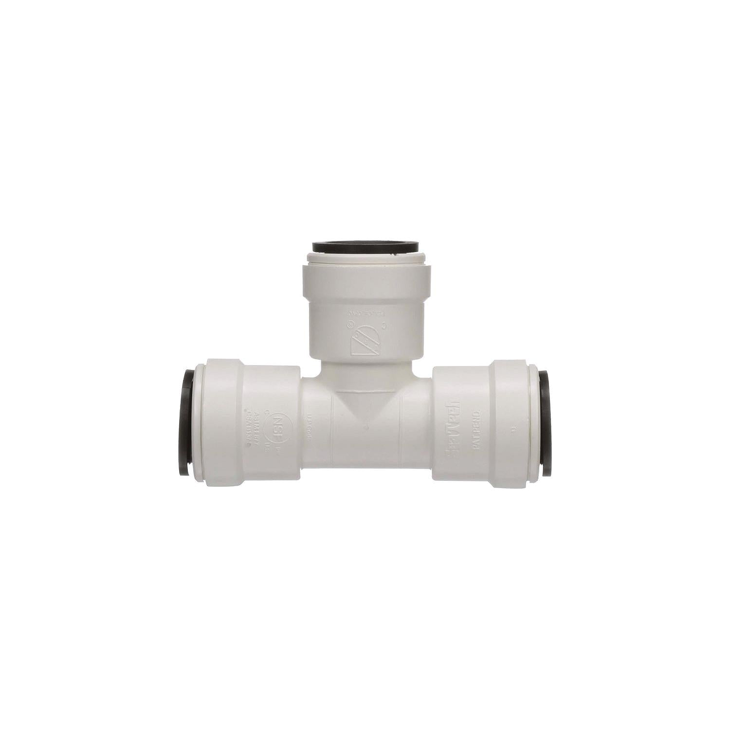 Sea Tech 959094 Aqualock Plastic Fitting, Union Tee, 1/2" x 1/2" x 1/2" CTS
