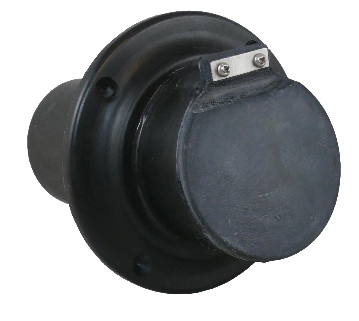 Centek Veratron 1200299 3" Exhaust Thru-Hull, Black w/Flapper