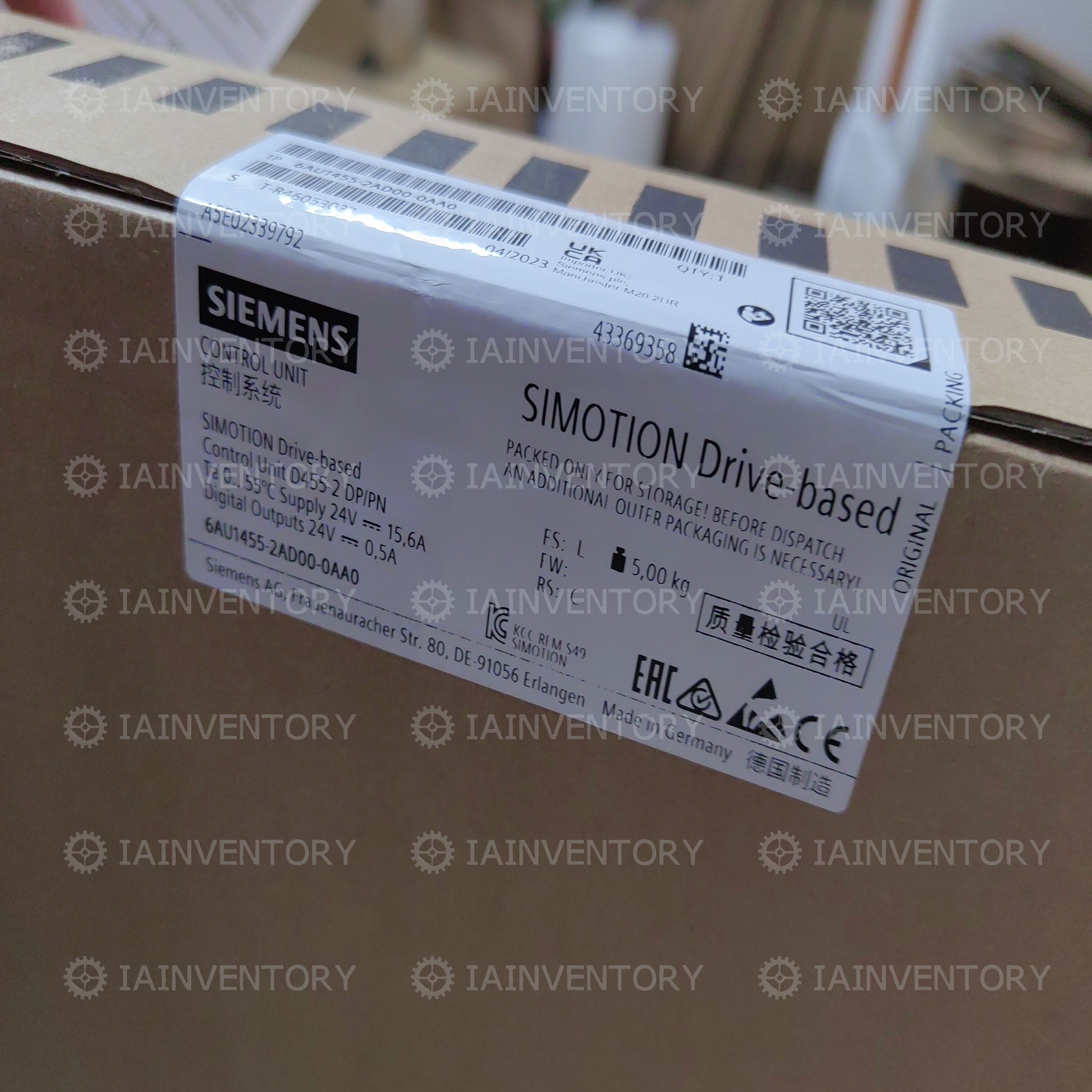 SIEMENS 6AU1455-2AD00-0AA0