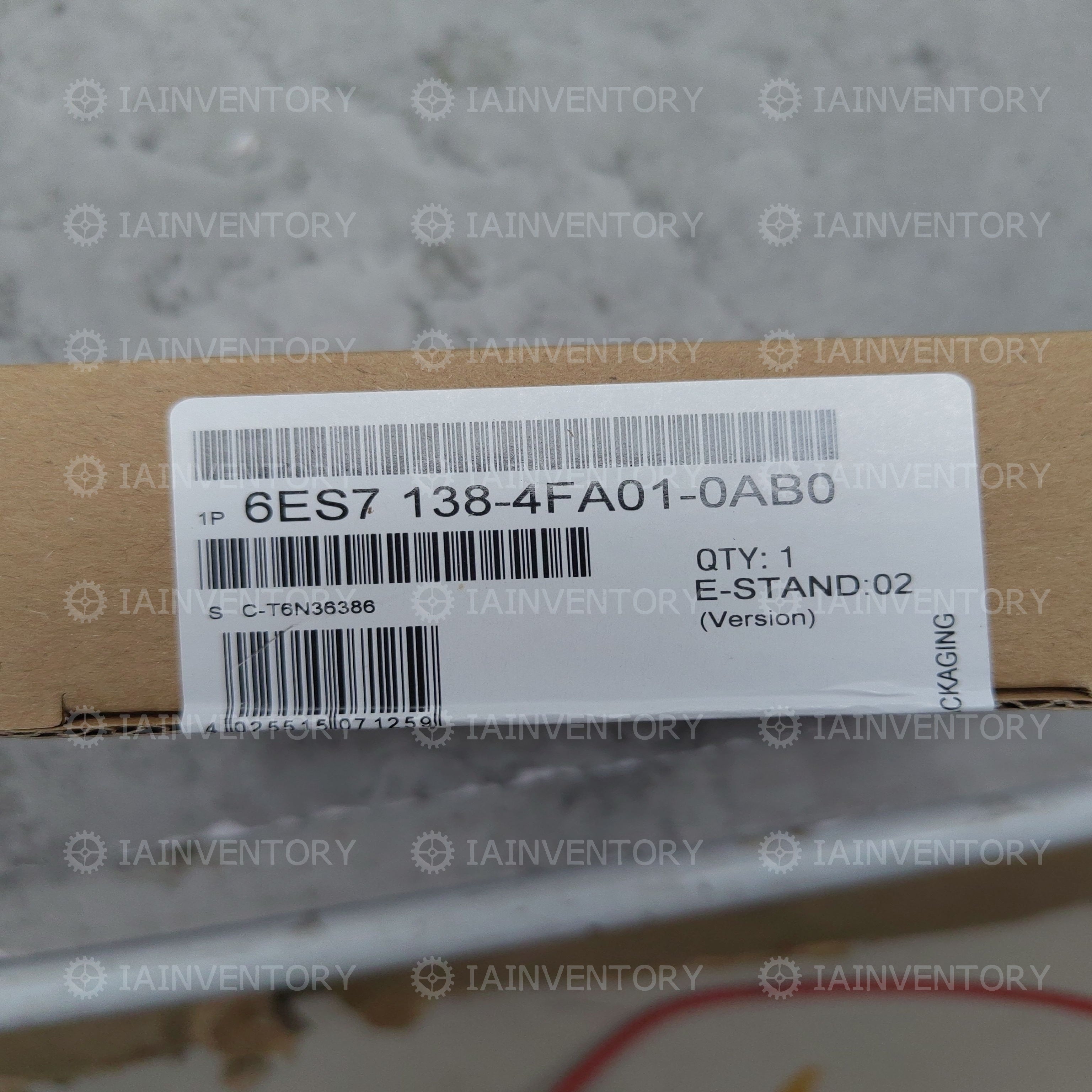 Siemens 6ES7138-4FA01-0AB0 Module 6ES7 138-4FA01-0AB0