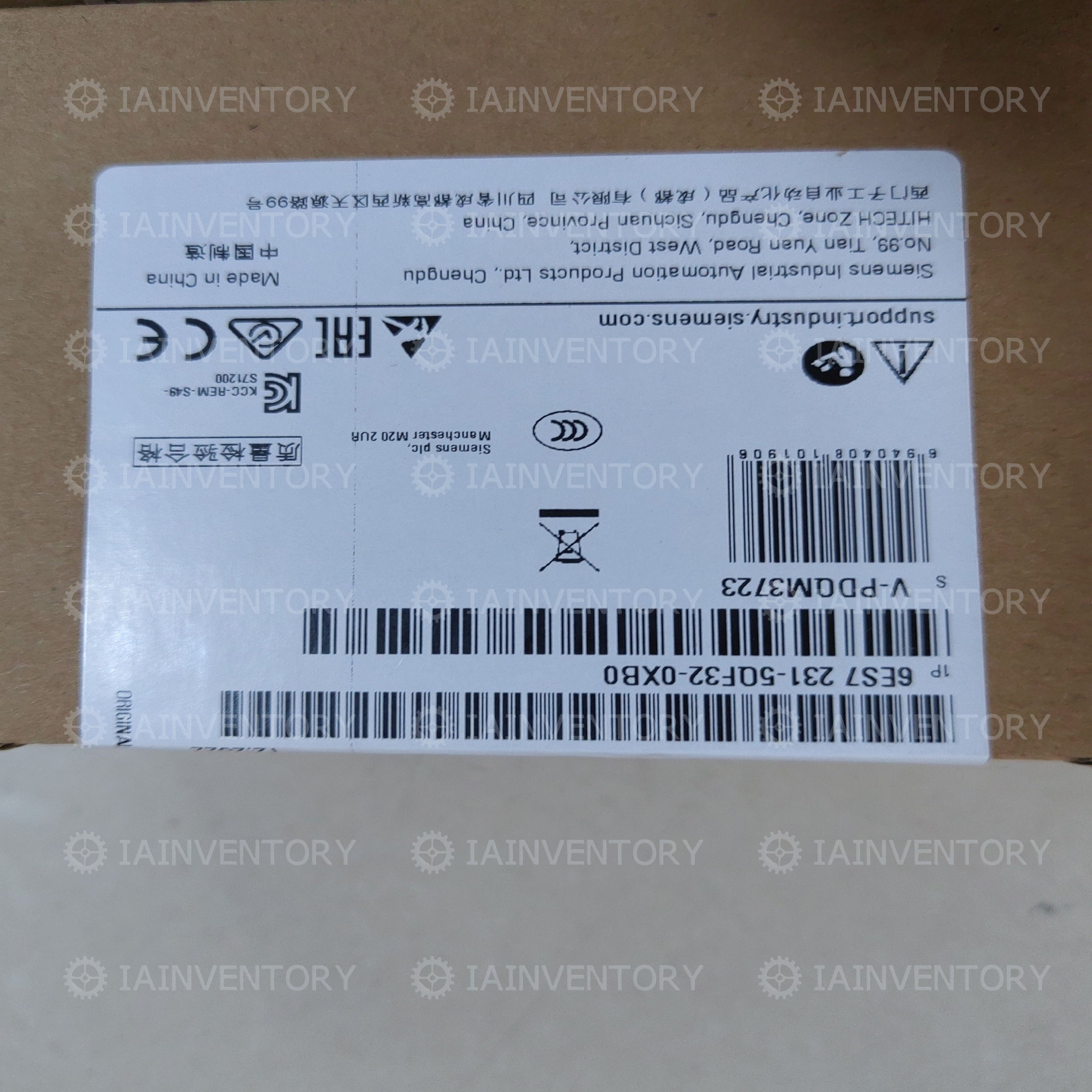 Siemens 6es7231-5qf32-0xb0 6es7 2315qf320xb0 PLC module