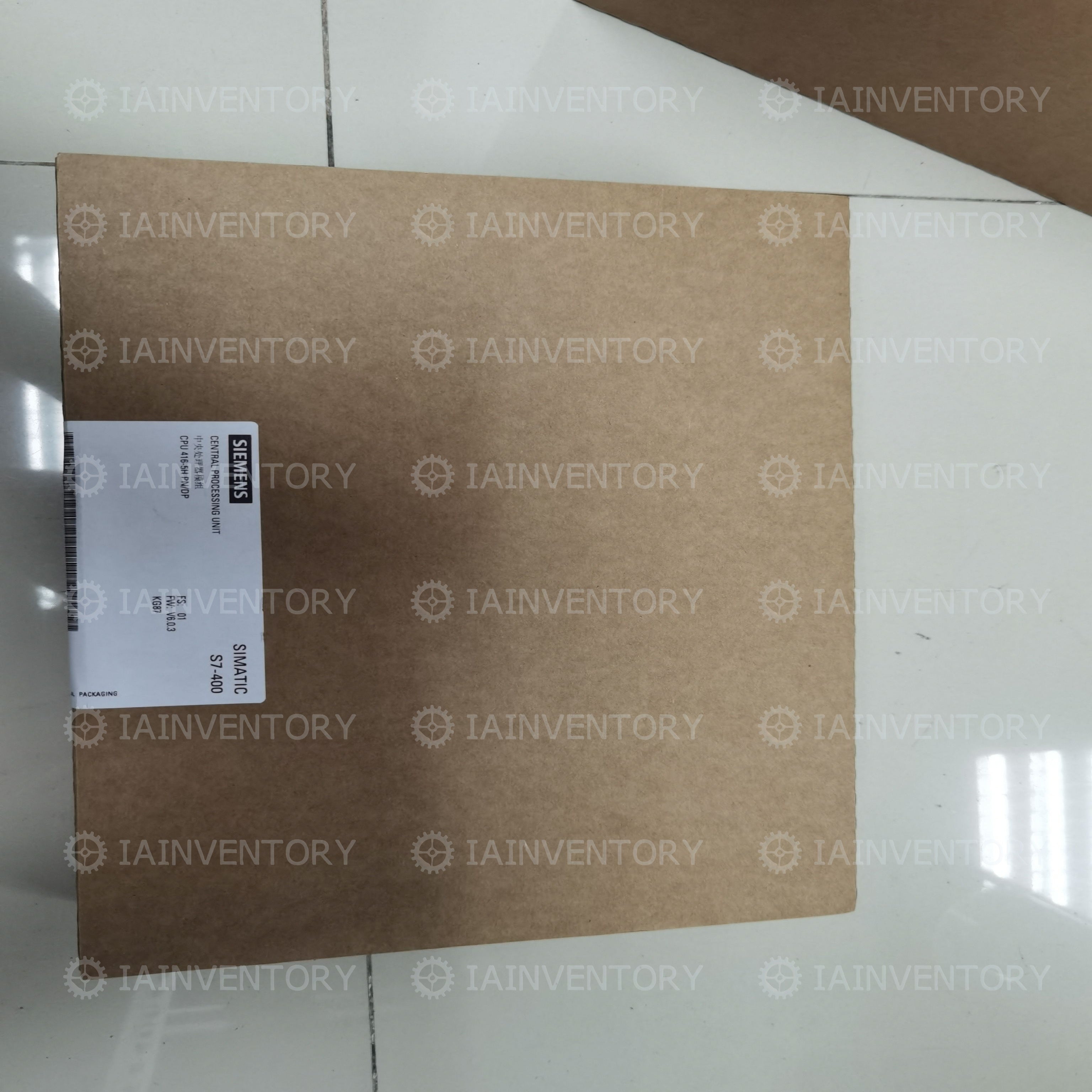SIEMENS 6ES7416-5HS06-0AB0 CENTRAL PROCESSING UNIT S7-400