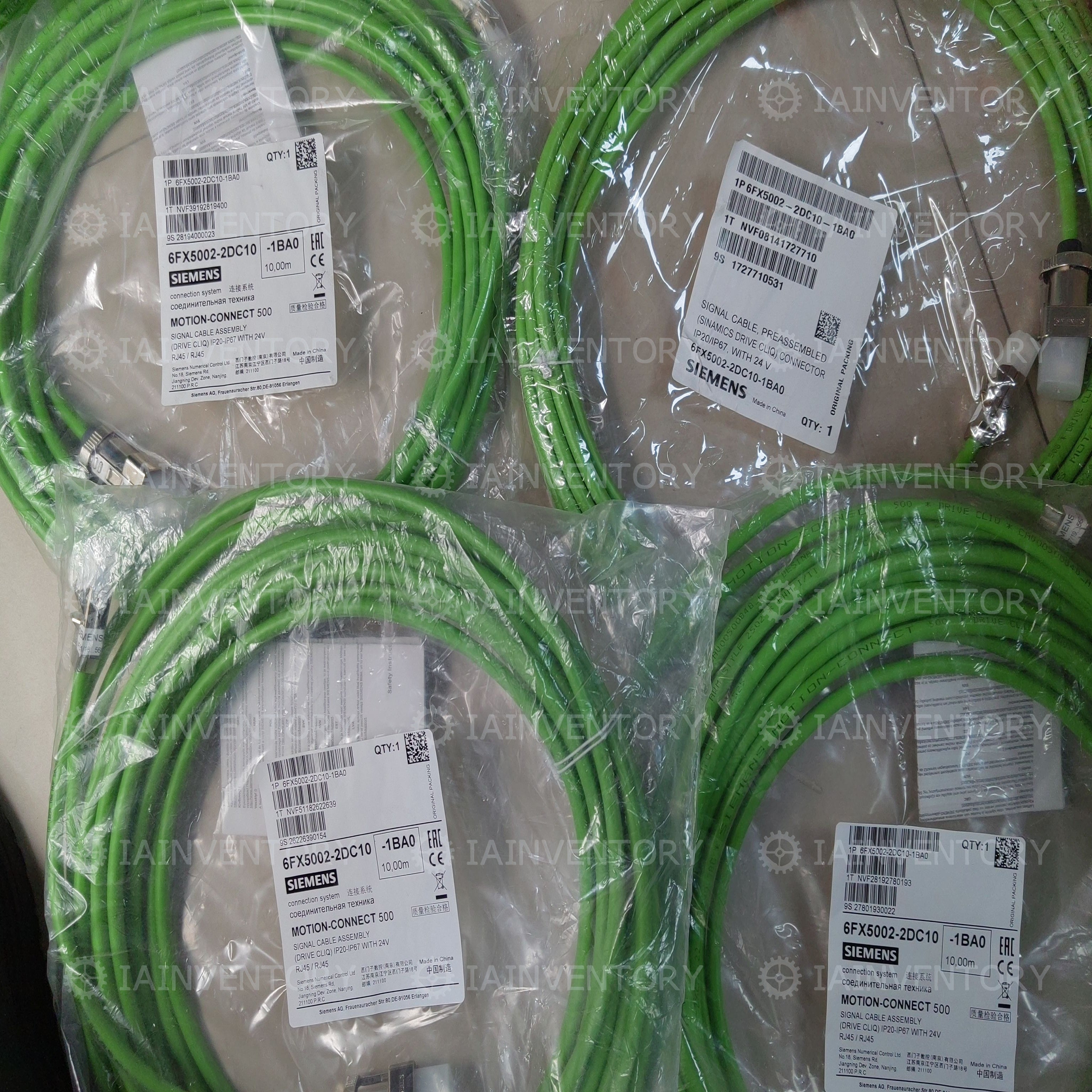 Siemens 6FX5002-2DC10-1BA0 Signal Cable 10M
