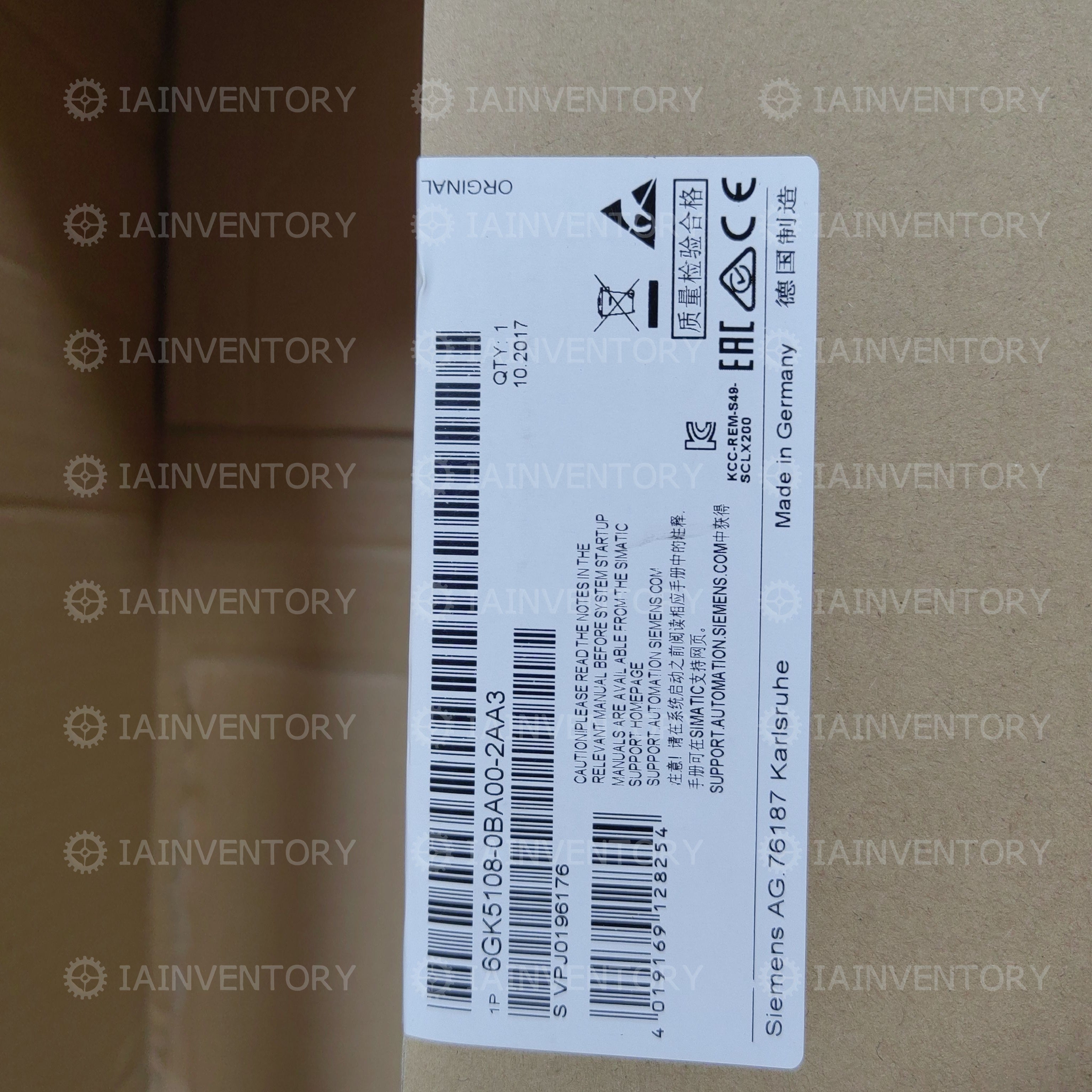 SIEMENS 6GK5 108-0BA00-2AA3 6GK5108-0BA00-2AA3 Electrical Switch Module