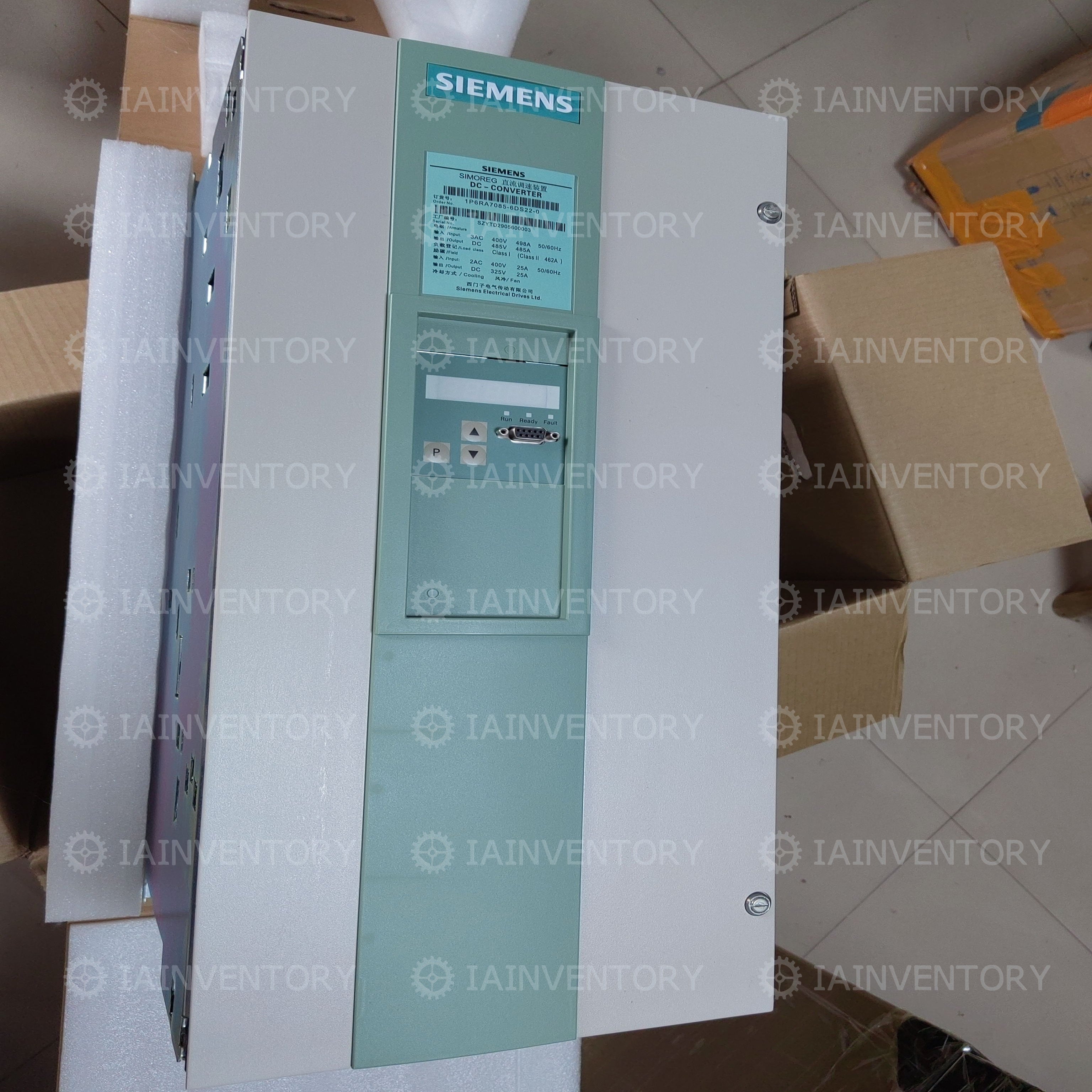 ONE SIEMENS 6RA7085-6DS22-0