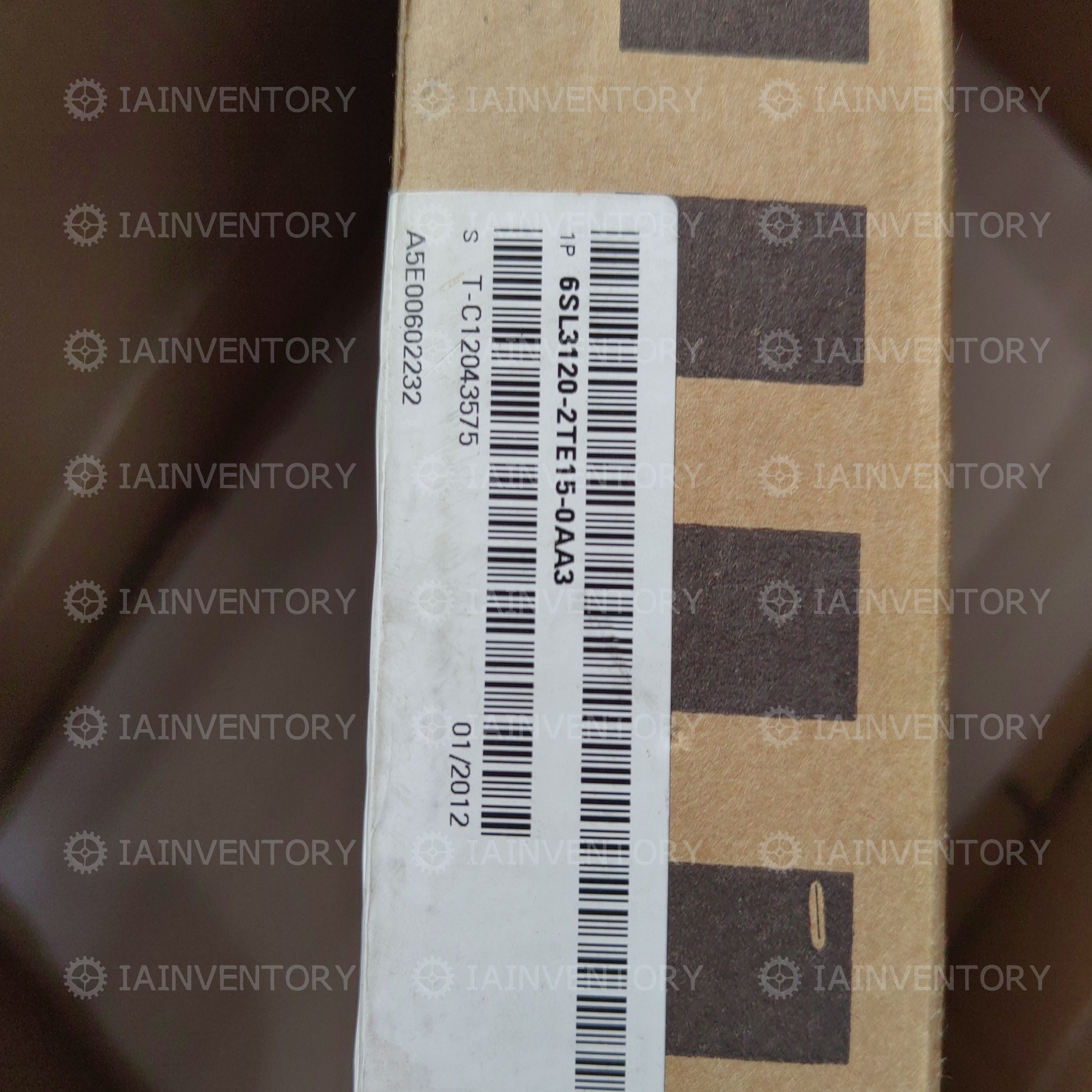 Siemens 6SL3120-2TE15-0AA3 DOUBLE MOTOR MODULE 6SL31202TE150AA3