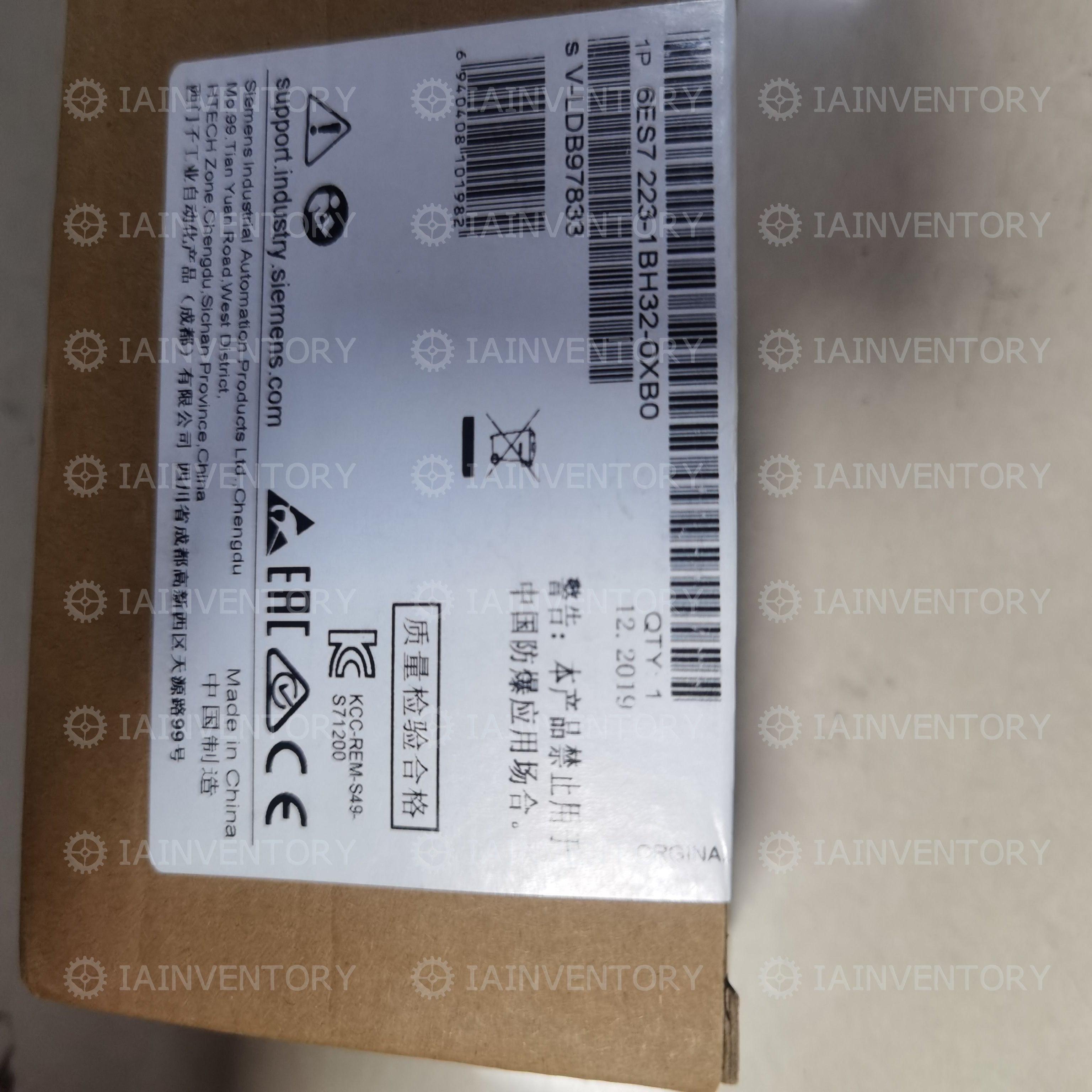 & Genuine Siemens 6SL3210-5BE25-5UV0 6SL3 210-5BE25-5UV0