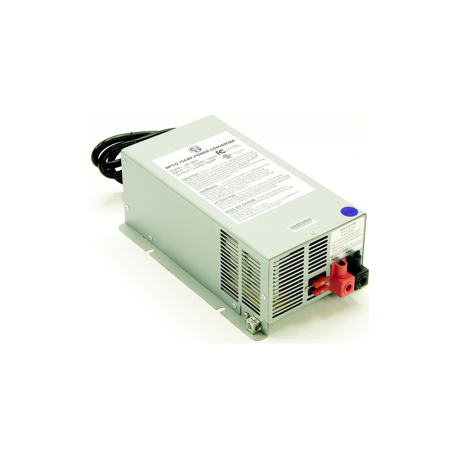 WFCO WF-9845-AD-CB 9800 Series RV Deck Mount 45A Power Converter Charger