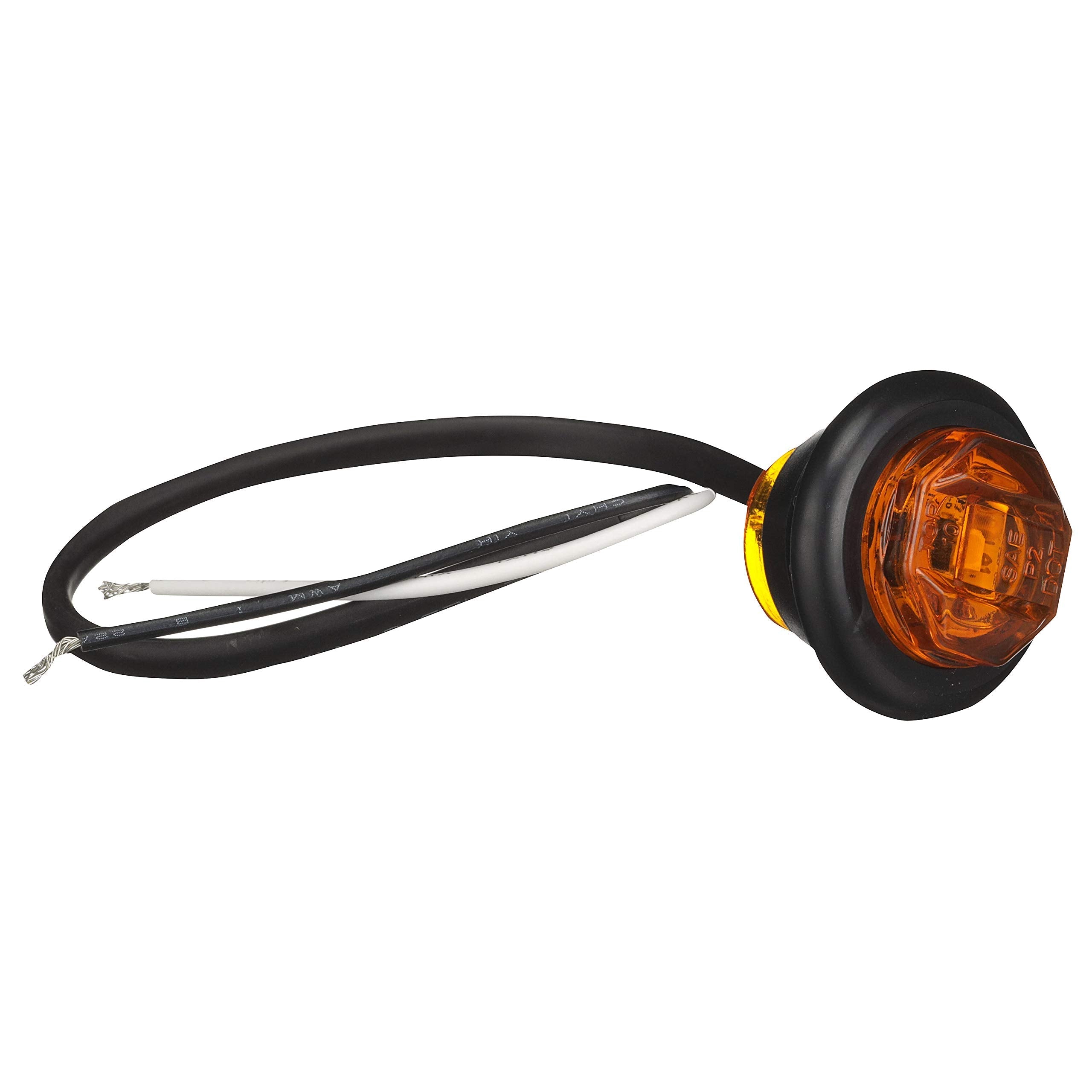 Seachoice MCL12AKSCH 52671 LED 3/4" Mini Sealed Marker/Clearance Kit Amber