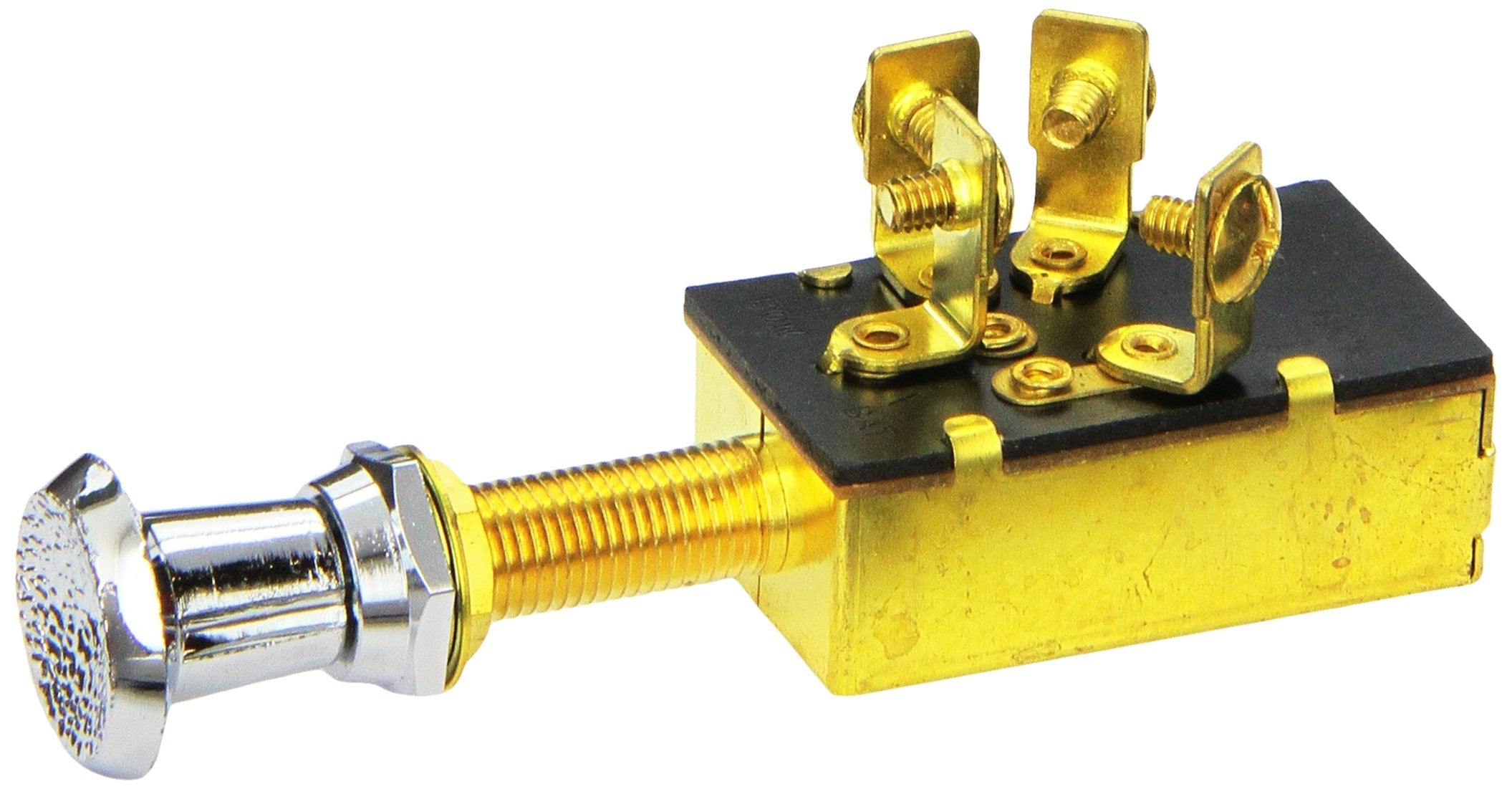 Sierra MP39610 Off/On/On SPDT 4 Screw Terminal Heavy Duty Push Pull Switch