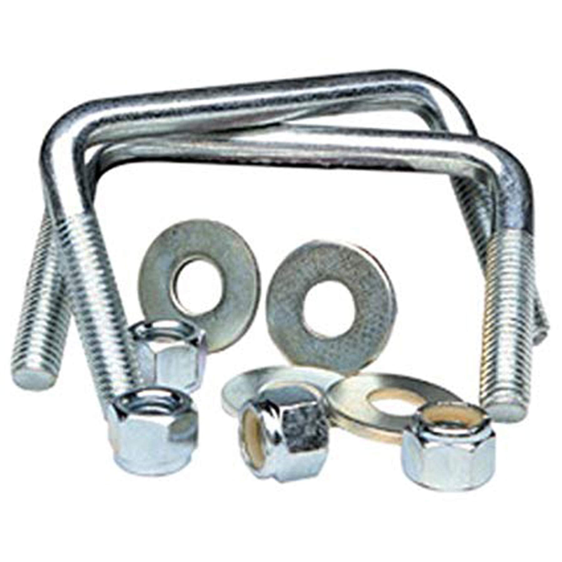 Tie Down Engineering 86207 Zinc Plated Square U-Bolt Kit