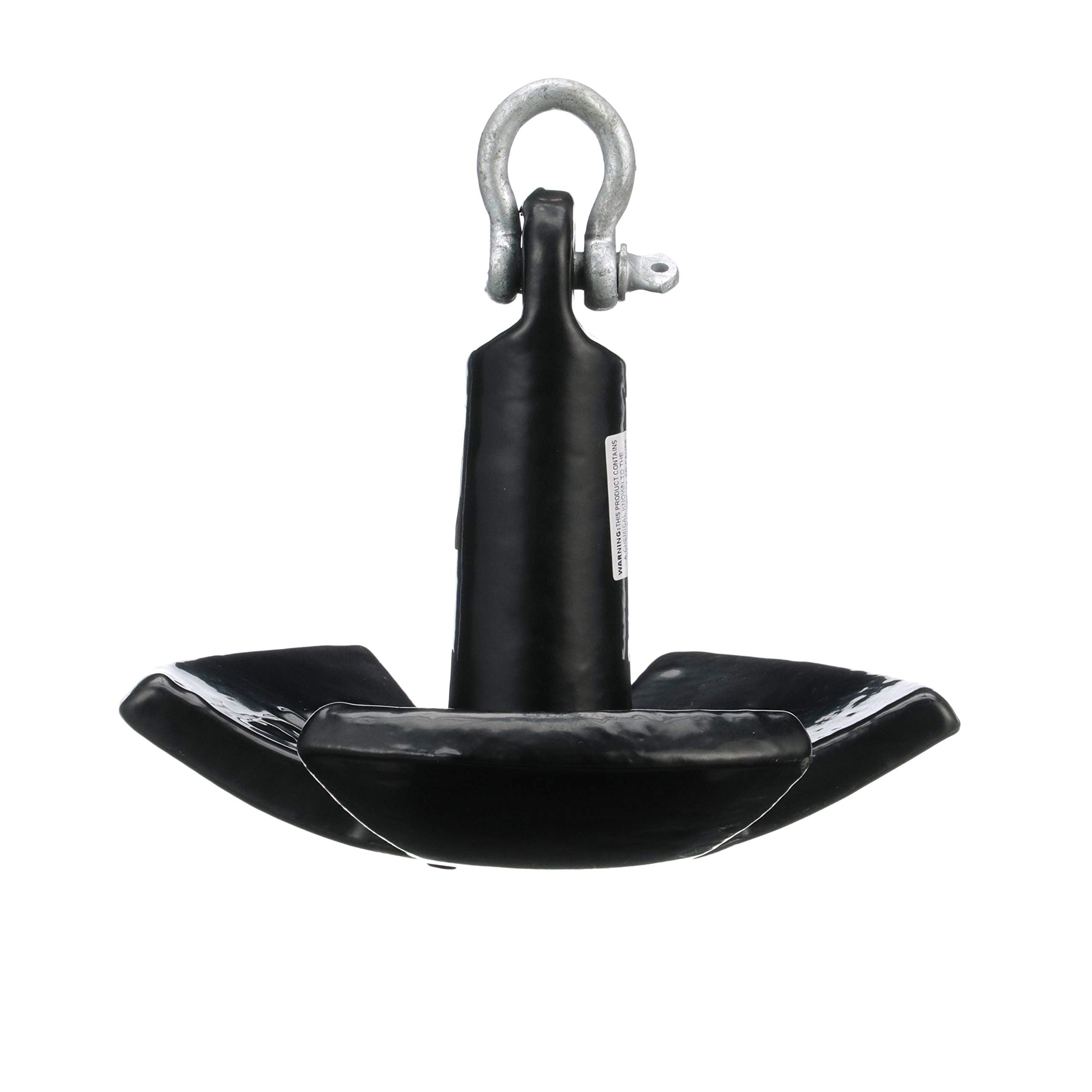Seachoice 50-41500 Black Vinyl Coated River Anchor, 12 lbs.
