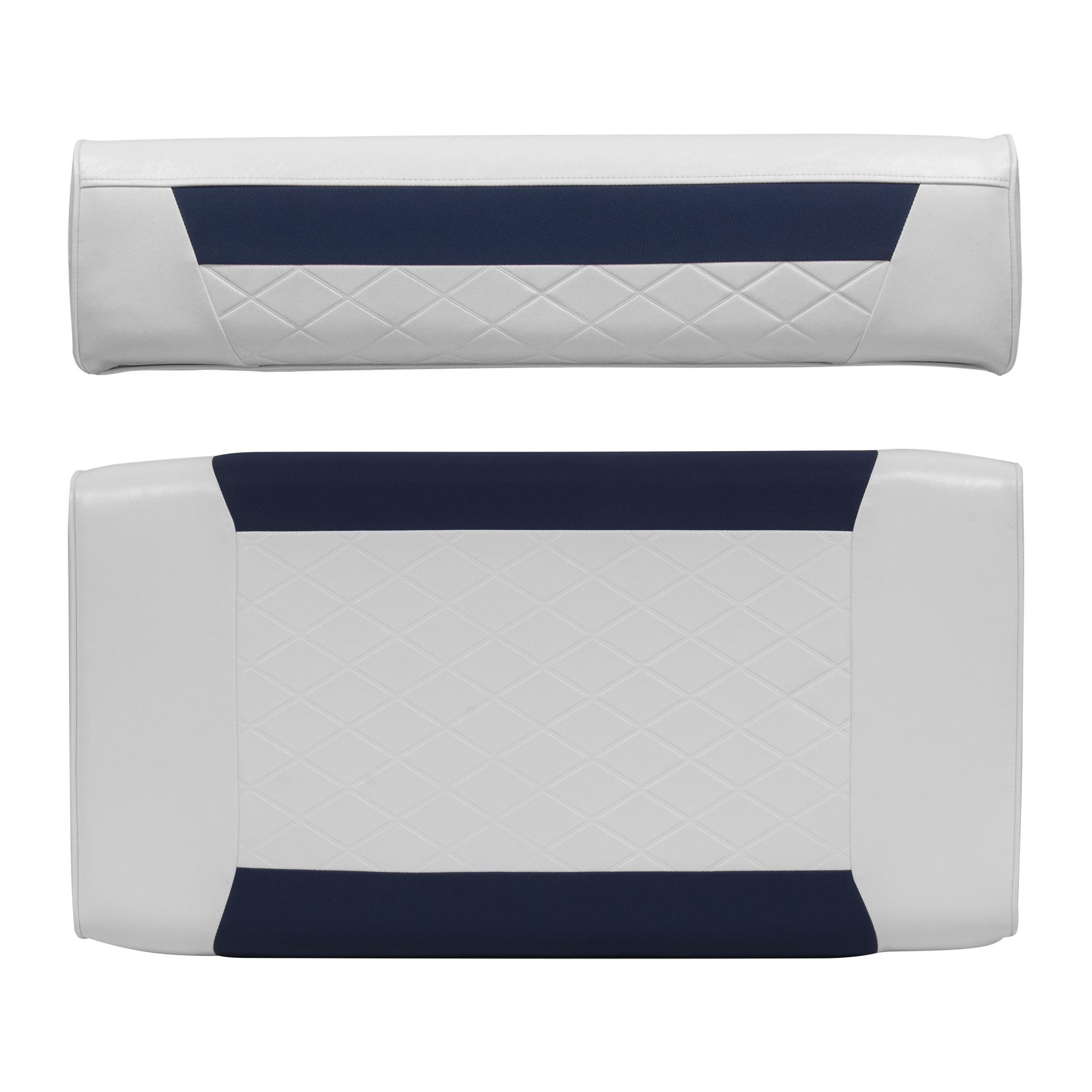 Wise Back Rest & Seat Cushion Set for 70/62 Qt, White and Mariner Blue Replacement Seating