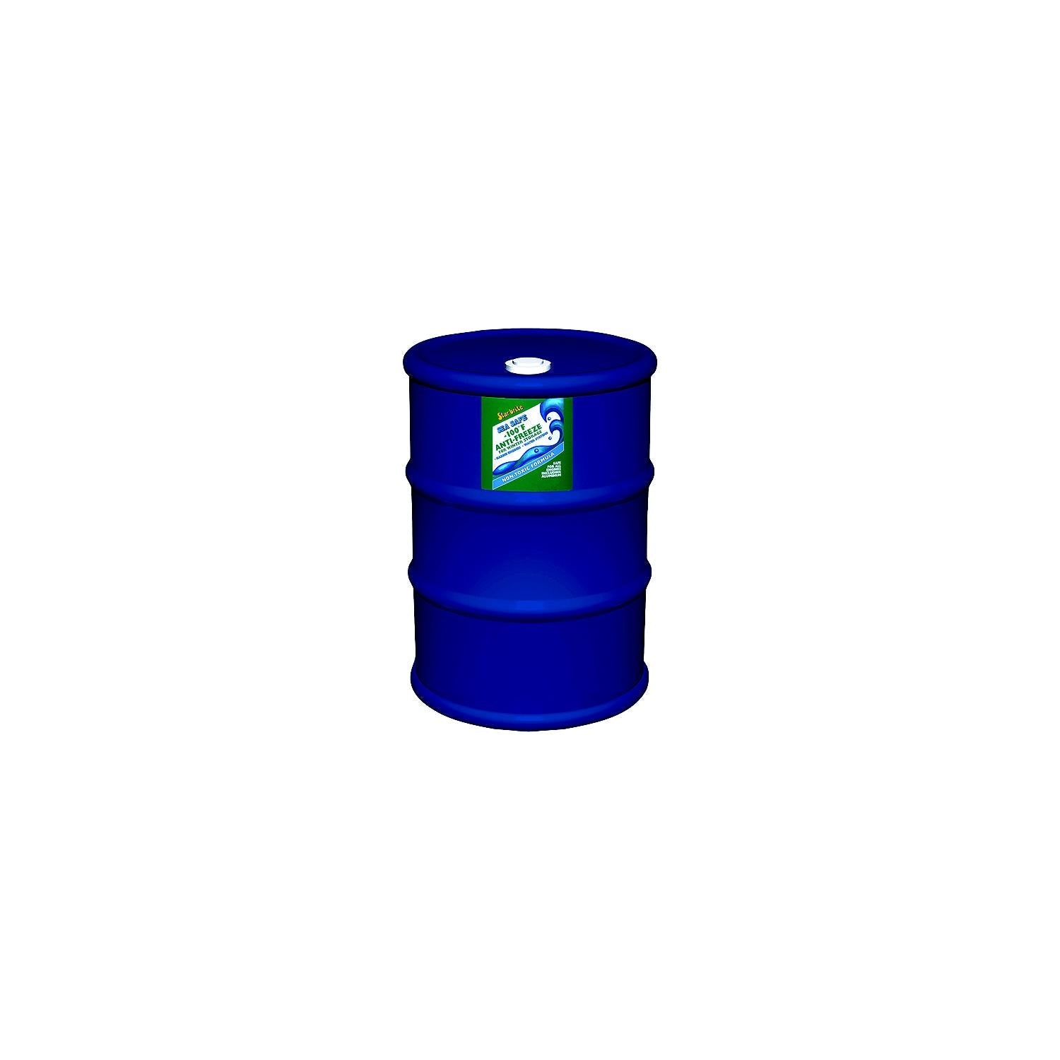 Starbrite 315G55PK -100°F Non-Toxic Premium Antifreeze, 55 Gal. Drum, Red