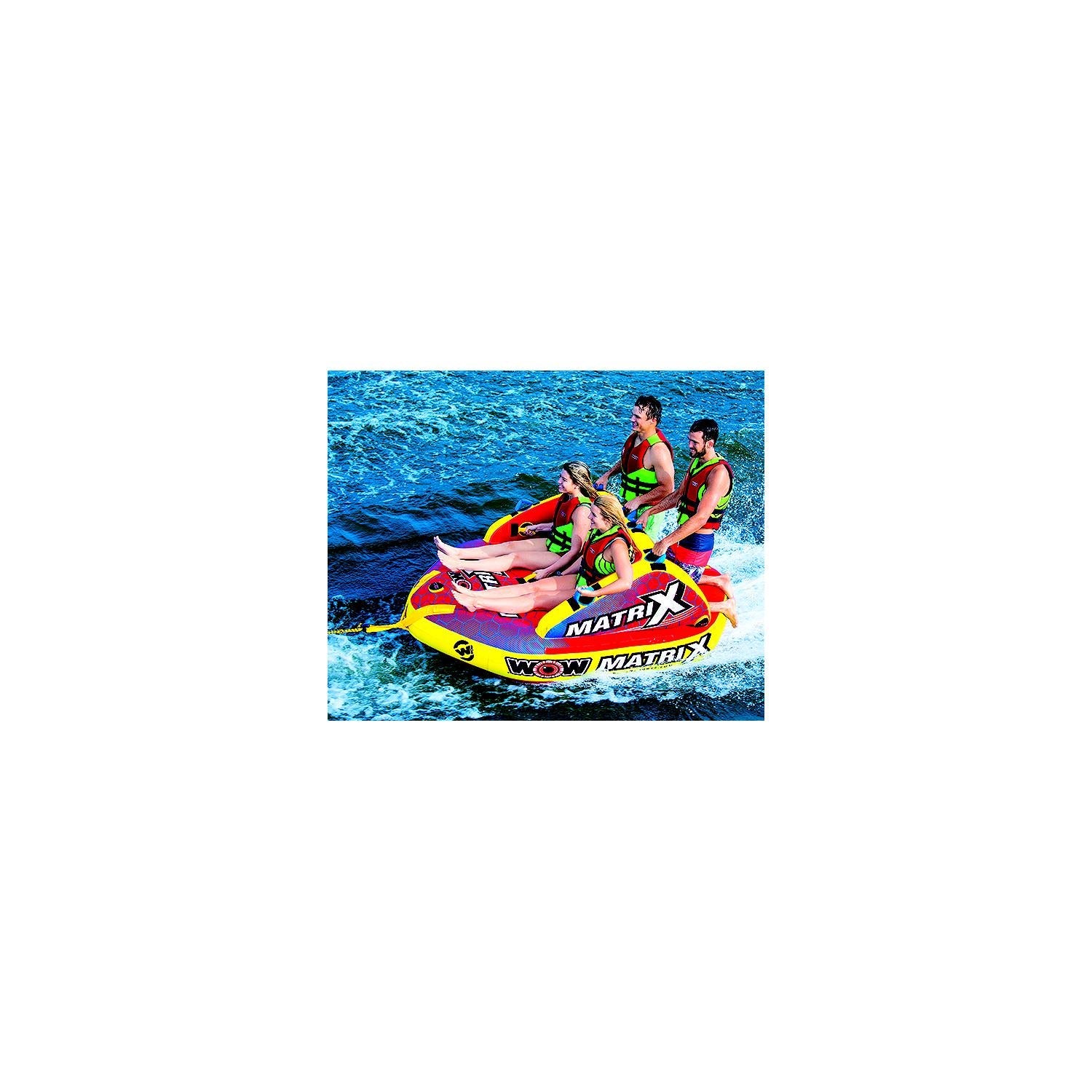 WOW 201060 Matrix Towable, 1-4 Riders
