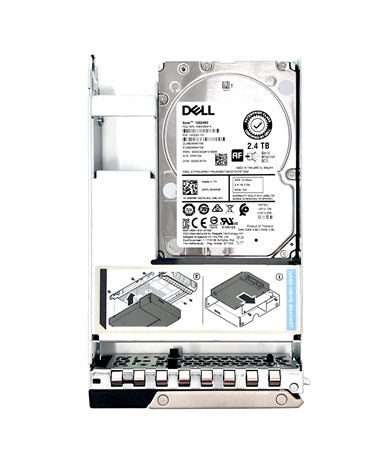 Buy newest 77MWK - Dell 2.4TB 10K RPM 3.5 inch 12Gbps SAS hybrid hard drive for Poweredge servers