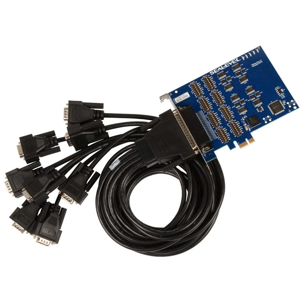 Ultra COMM+8.PCIE: PCI Express 8-Port RS-232, RS-422, RS-485 Serial Interface