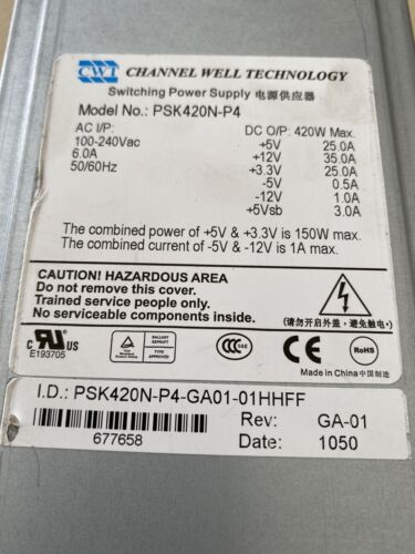 Pelco NSM5200-PS Power Supply - Fan View | Alo Tech Solutions