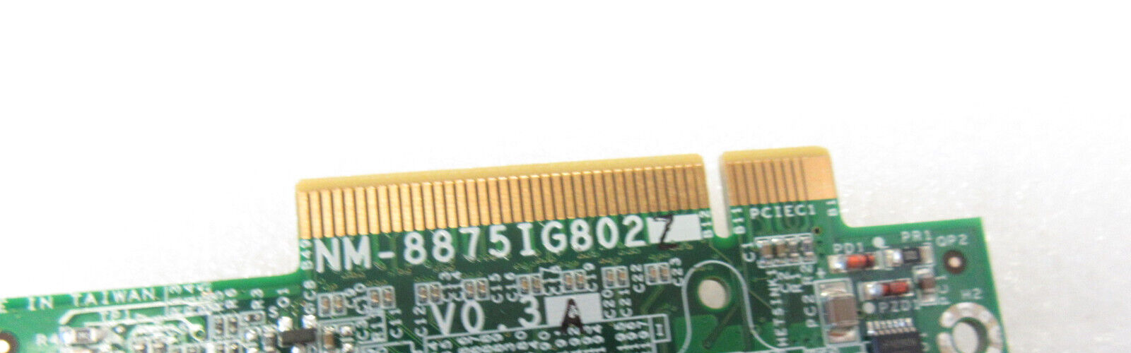 Lanner NM-8875IG802 8-Port Network Card - Rear View | Alo Tech Solutions