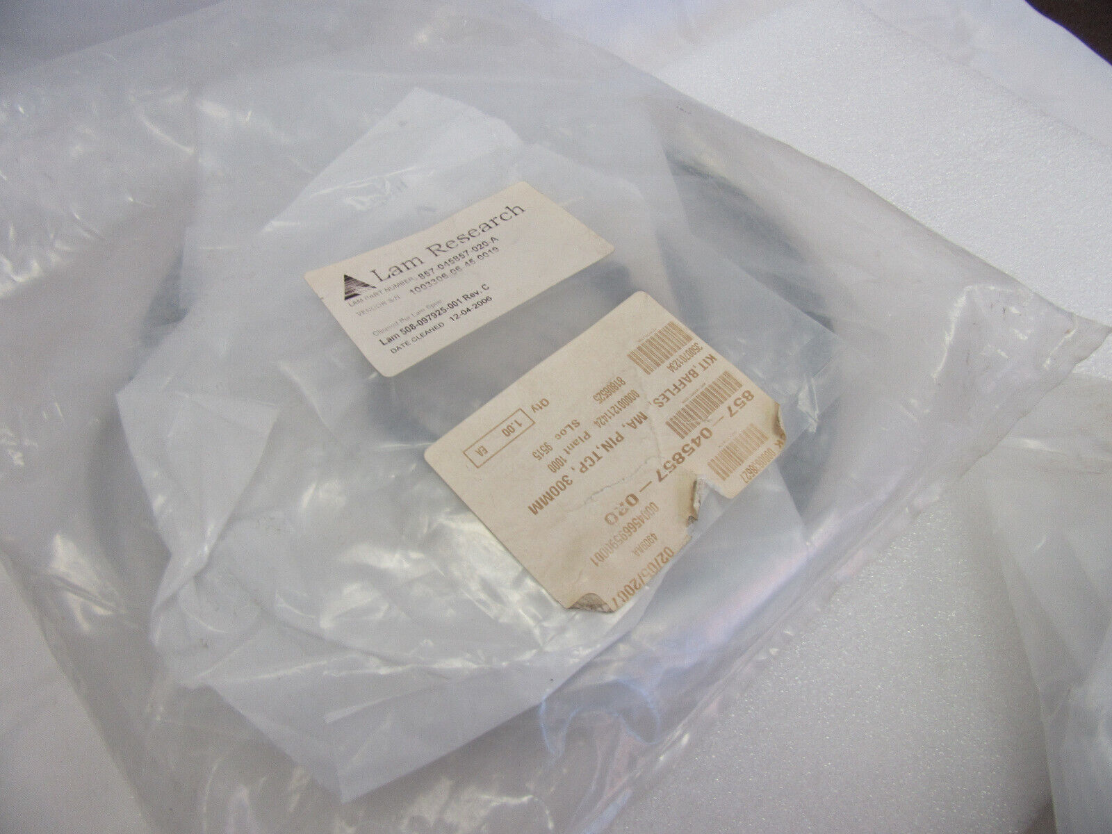 Lam Research 857-045857-020-A Baffles Kit TCP 300MM | Alo Tech Solutions