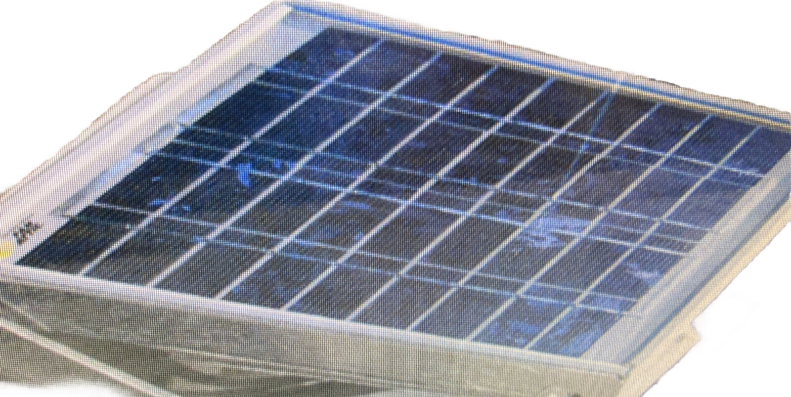 Newpowa NPA005-12 5W 12V Solar Panel - Rear View | Alo Tech Solutions