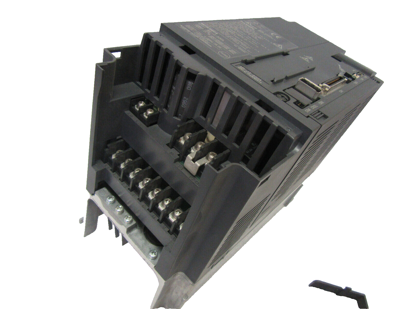 Mitsubishi MR-J3-500A Servo Driver - Connector View | Alo Tech Solutions