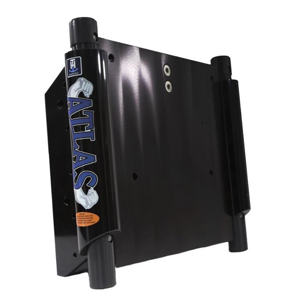 T-H Marine Atlas 10" Hydraulic Jack Plate For Outboards Up to 300HP, Black