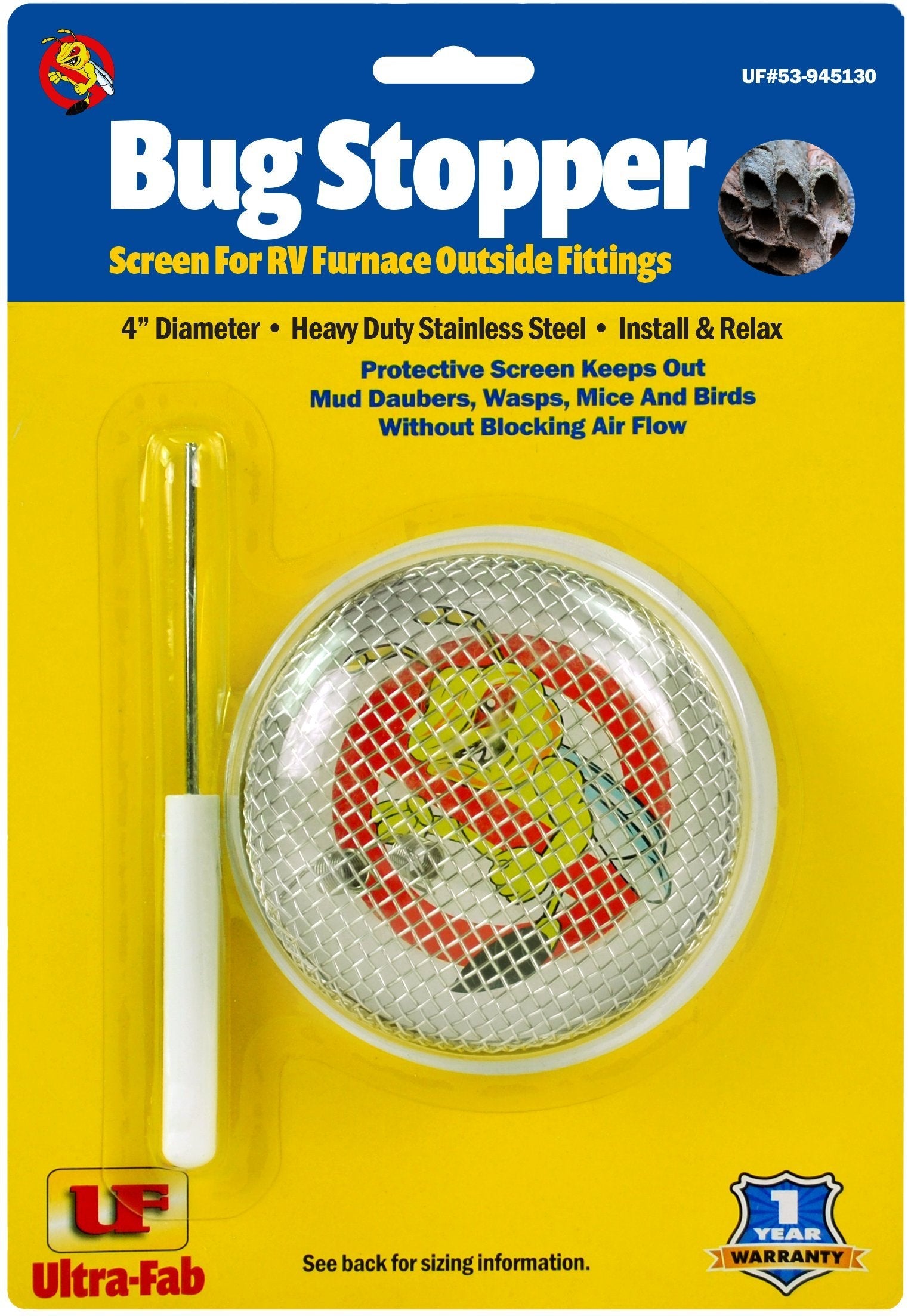 Ultra-Fab 53-945130 Mud Dauber Screen
