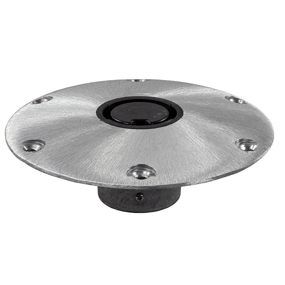 Springfield 1300750-1 Plug-In 9" Round Aluminum 2-3/8" Base, Satin Finish