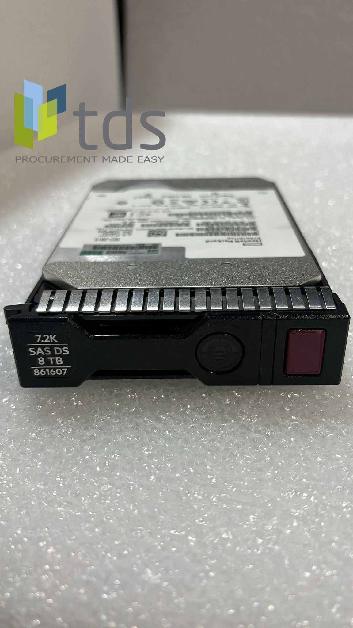 HPE 861607-001 8TB 12G 7.2K SAS MDL SC 3.5in HDD | Alo Tech Solutions