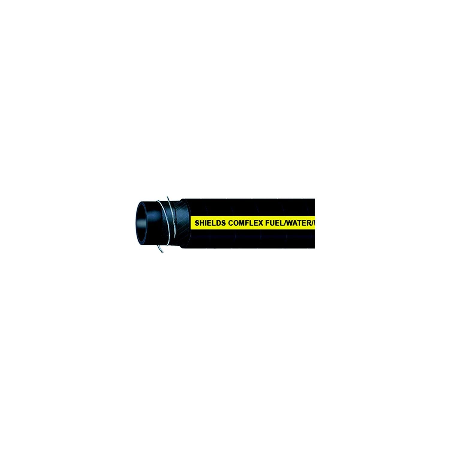 Shield 16-321-0344 Shields Marine Comflex Engine Wire Reinforced Hose, 75# Working Pressure