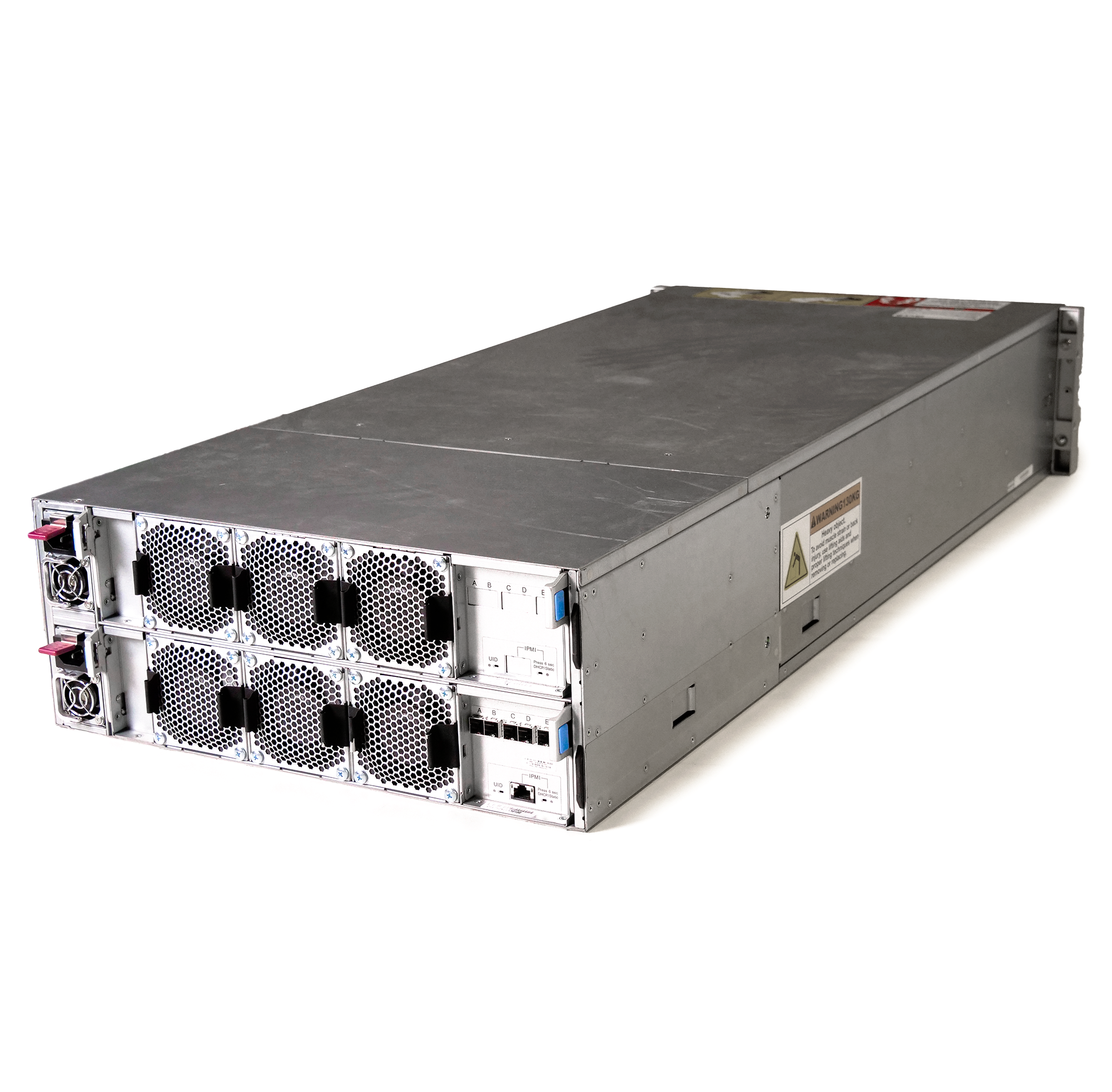 Supermicro SuperChassis 90-Bay Host Managed SMR SATA JBOD 4U Rackmount Front-Load Disk Shelf Storage Array 947HE1C-R2K05 | 90-Bay Data Center JBOD Enclosure | 1.8PB (Refurbished)