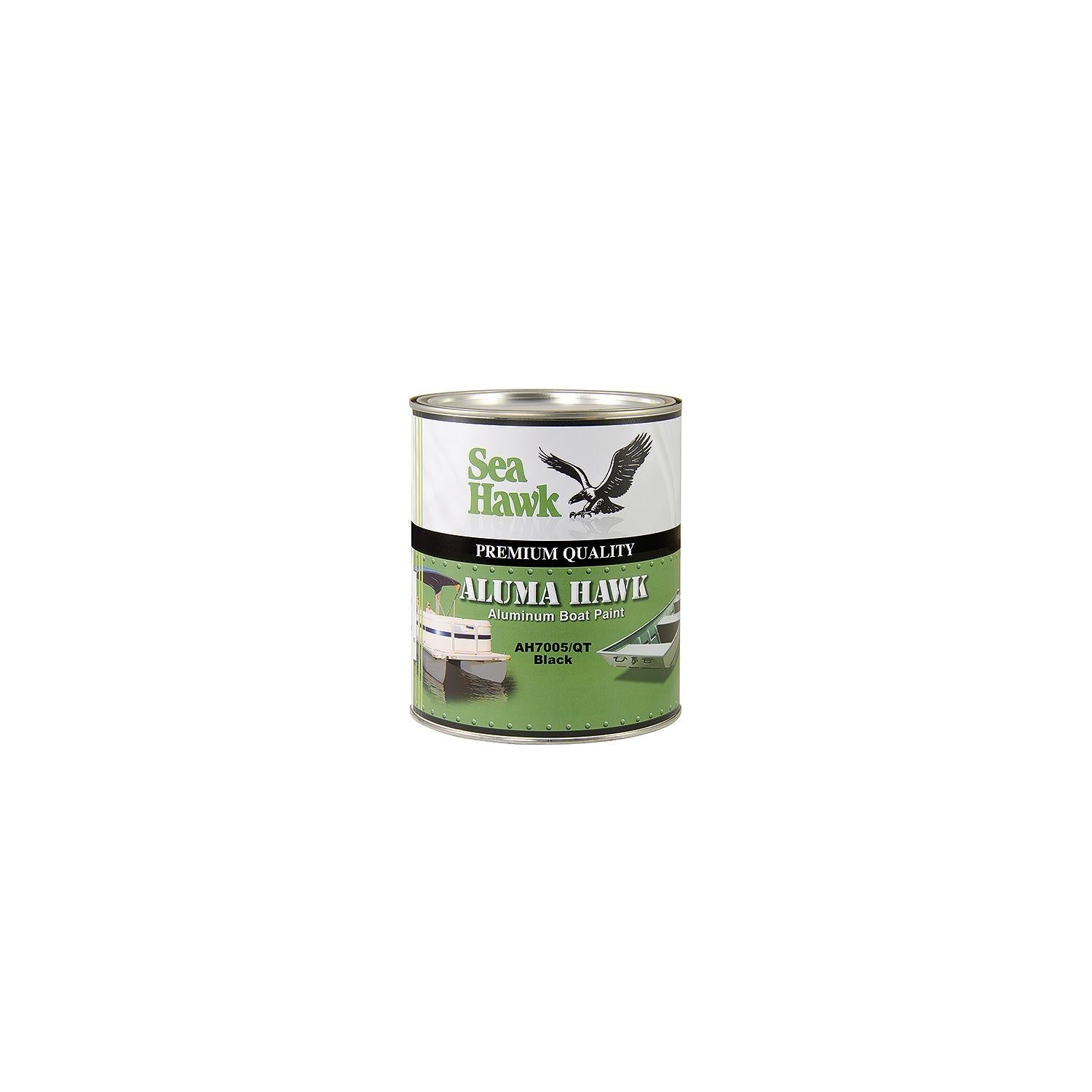 Seahawk Paint AH7005/QT Aluma Hawk Black, Qt.