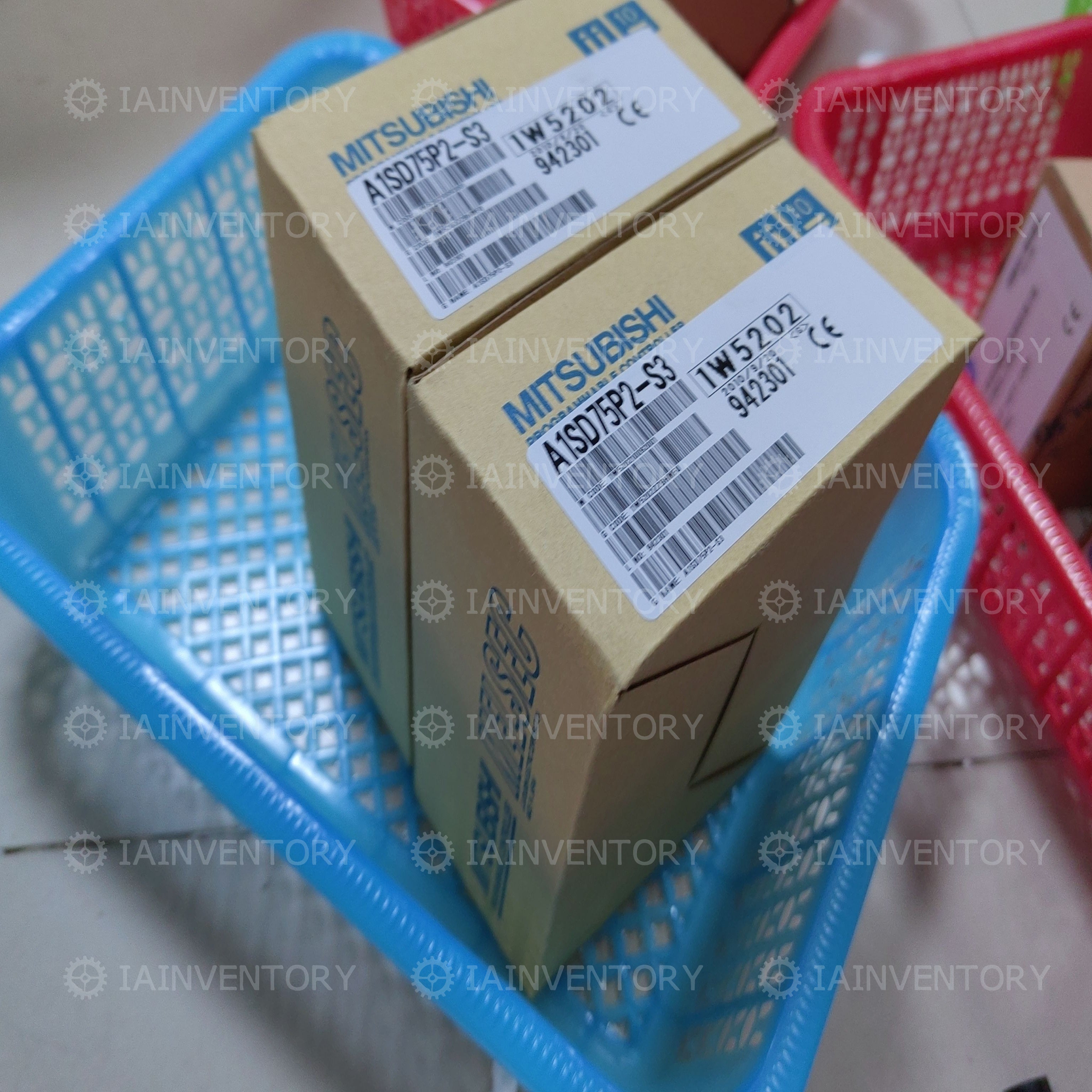 Mitsubishi with box  PLC A1SD75P2-S3