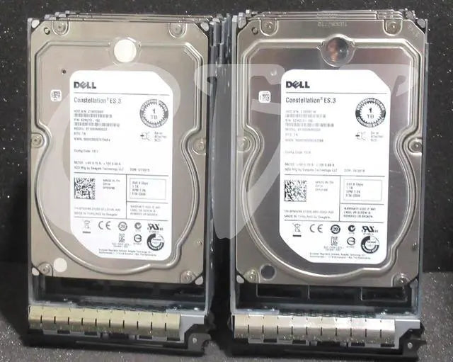 Alt view image 4 of 4 - LOT OF 10 - FNW88 ST1000NM0023 Dell 1TB 7.2K RPM 6Gbps 3.5" SAS HDD Hard Drive