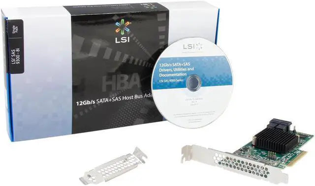 Alt view image 3 of 3 - LSI 9300-8i PCI-Express 3.0 SATA / SAS 8-Port SAS3 12Gb/s HBA - Single--Avago Technologies