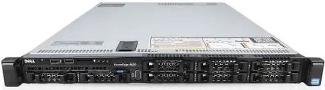 Main image of Dell PowerEdge R620 8B Server 2x E5-2680 v2 2.8GHz 20-Cores 384GB DDR3 4x 600GB 10K HDD S110