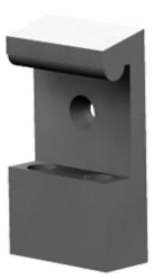 Heavy Duty Rail Mounting Bracket for Fairfield Diagnostic Station