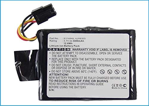 Bateria Synergy Digital Raid Controller Battery, Funciona com IBM 572F e 575C Raid Controller, (Li-Ion, 3.7V, 3400 mAh) Bateria de capacidade ultra alta